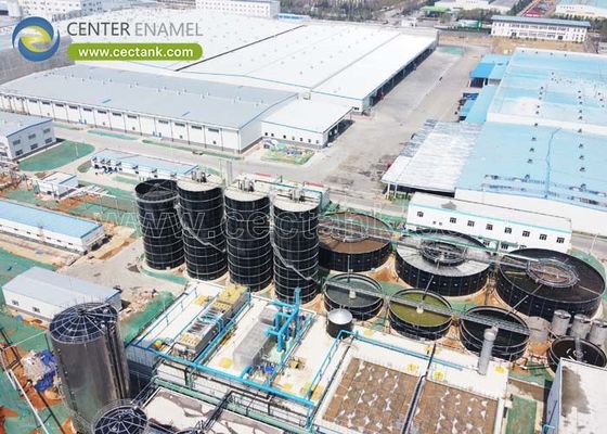 Die Vorteile von Stahltanks mit Schrauben als Abwassertank
