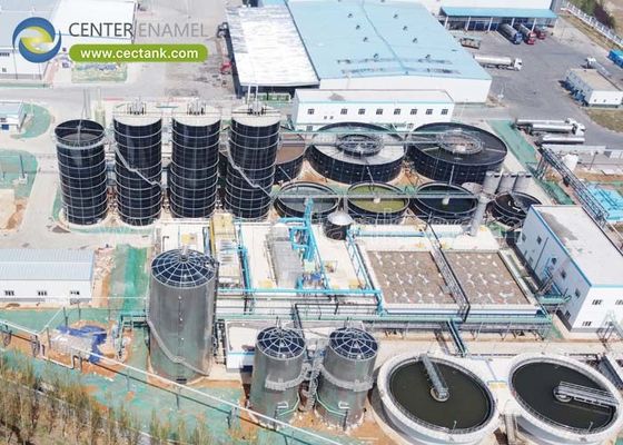 Stahlschlammspeicher mit Schrauben für Kläranlagen: Eine dauerhafte und effiziente Lösung für die Abwasserwirtschaft
