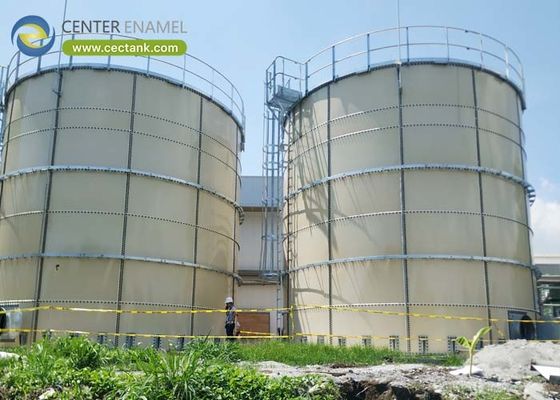 China Fusionsverbindung Epoxy-beschichteter Stahlverbohlter Tank Hersteller