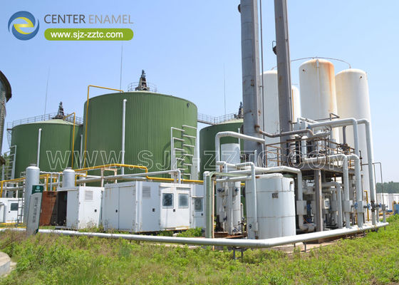 Center Enamel liefert anaerobe Verdauertanks für das Abwasserreinigungsprojekt in Afghanistan