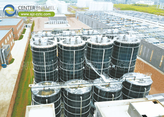 Center Enamel liefert anaerobe Verdauertanks für das Abwasserreinigungsprojekt in Simbabwe
