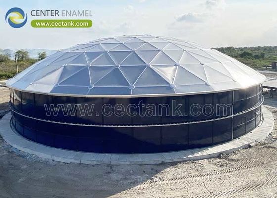 Center Enamel kann Aluminium-Doped-Dächer für Rohöl-Speichertanks in der Tschechischen Republik liefern