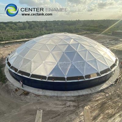Center Enamel kann Aluminium-Dom-Dächer für Rohöl-Speichertanks der Seychellen liefern