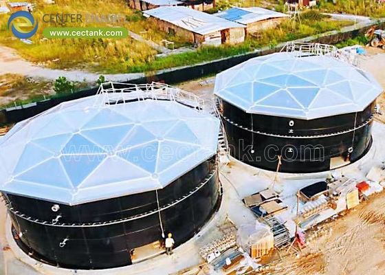 Zentrum Emaille kann für die russischen Öl- und Gasspeichertanks ein externes schwimmendes Dach liefern