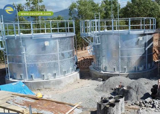 Galvanisierter Stahltank für Filterwassersysteme, langlebig für die langfristige Wasserspeicherung