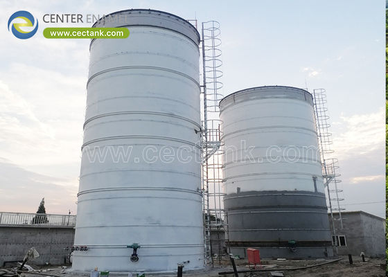 Sichere und zentrierte Emaille-Stahlöltanks mit langer Lebensdauer und hoher Kapazität für Erdölchemikalien und wichtige Flüssigkeiten