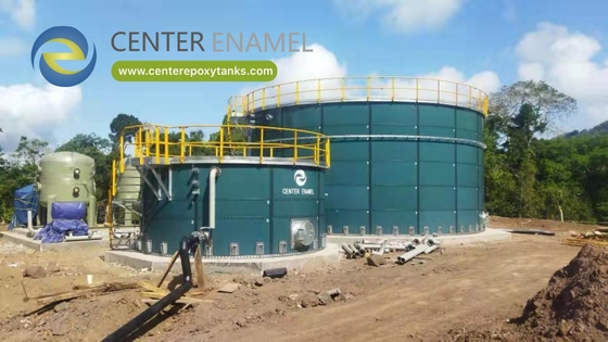 Epoxybeschichtete Stahlschraubtanks für Kuhdünger Biogasverdauer: Effiziente Energiegewinnung aus Kuhdünger