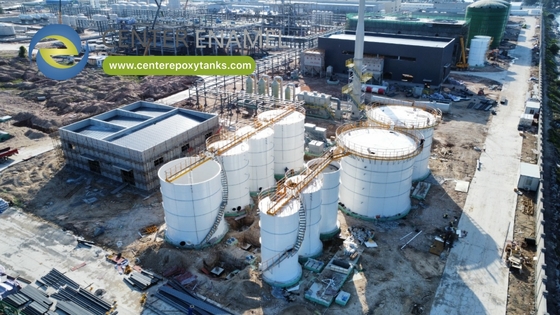 Epoxidharzbeschichtete Stahltanks mit Schraubverbindungen für Geflügelfarm-Abwasser: Spezifisches Abfallmanagement für Geflügel