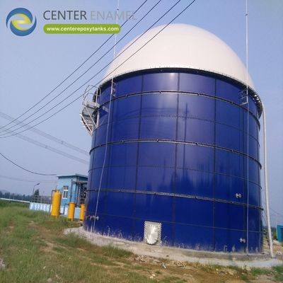 Doppelmembranische Dächer für Biogasverdauer für Tiermüll: Verwandelt Viehmüll in Energie.