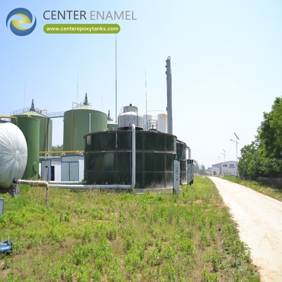 Doppelmembranische Dächer für Baumwollstamm-Biogasaufbereiter: Teil eines erneuerbaren Energiesystems aus Baumwollstängeln.