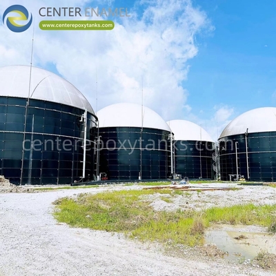Doppelmembrandächer für Faultürme: Unverzichtbar für die Erfassung und Speicherung von Biogas.