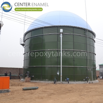 Doppelmembrandächer für Biogasspeichertanks: Biogas sicher lagern und einschließen.