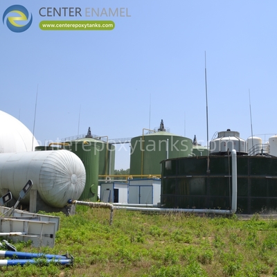 Doppelmembranische Dächer für landwirtschaftliche Abfälle: Sammeln von Biogas aus landwirtschaftlichen Nebenprodukten.