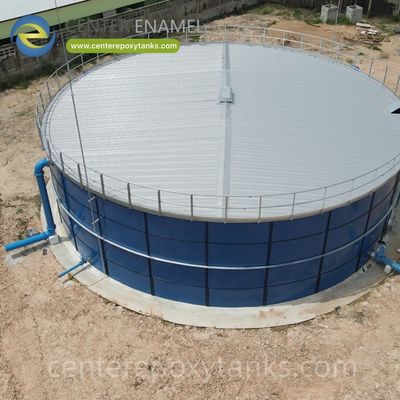Mit Epoxidharz beschichteter Tank für die landwirtschaftliche Abwasserbehandlung: Bietet sichere Eindämmung für Hofabwässer und Abflüsse.
