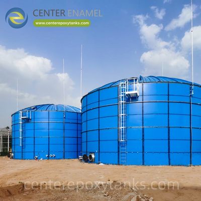 Mit Fusions-Bond-Epoxid beschichteter Tank für die Stärkeindustrie-Abwasserbehandlung: Konzipiert für die dauerhafte Lagerung von Abwasser mit hohem BSB-Wert und hohem Sedimentanteil.