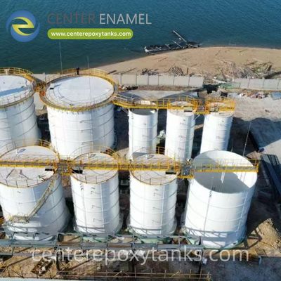 FBE-beschichteter Behälter für eine Biogasanlage: Bietet eine zuverlässige, korrosionsbeständige Eindämmung für anaerobe Verdauer.