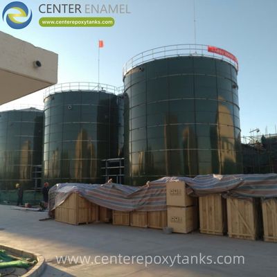 Biogas-Behälter-Ballon für Schlachtabfälle: Speicherung des Biogases aus hochkonzentrierten organischen Abwässern