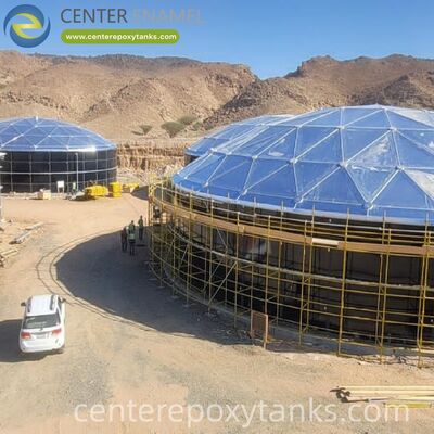 Aluminum Dome for a Sludge Storage Tank: A Durable, Non-Corroding Roof Over High-Solids Waste Containment