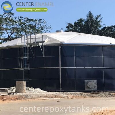 Aluminum Dome for an Agricultural Water Tank: Protects the Water Supply from Airborne Contamination and Debris