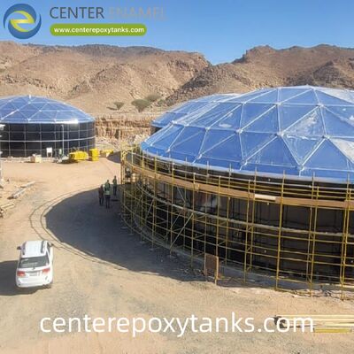 Externes Schwimmdach für geschweißte Industrieöltanks aus Stahl: Schützt Prozessöle vor Feuchtigkeit und atmosphärischen Verunreinigungen