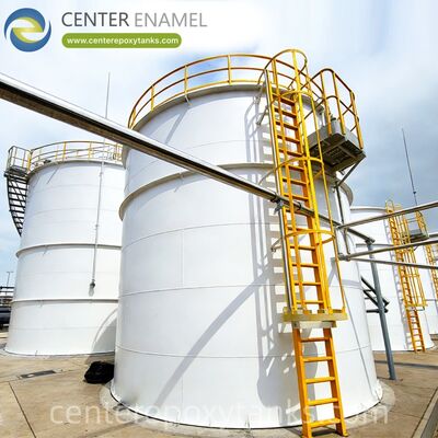 Innenliegendes Schwimmdach für geschweißte Edelstahltanks für Rohölmischungen: Reduziert die Freisetzung von Dämpfen aus komplexen und flüchtigen Ölmischungen