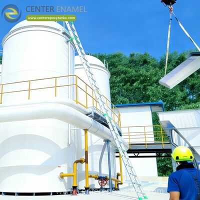 Außenflüssiges Dach für den Brennstoffspeicher des Generators: Beibehält die Stabilität des Brennstoffs und verhindert die Anhäufung gefährlicher Dämpfe in Stromerzeugungslagern