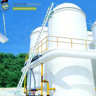 Außenflüssiges Dach für Speicher für Kochöl: Wesentlich für die Massenlagerung zur Verhinderung der Anhäufung von fettigen Dämpfen und externer Kontamination