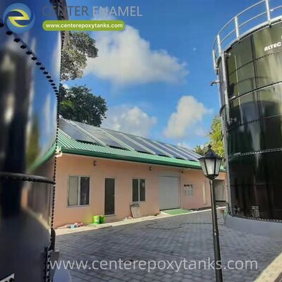 Bolted Steel Water Tanks als Industriewassertanks: Entwickelt, um den hohen Wasserbedarf von Produktionsanlagen zu decken.