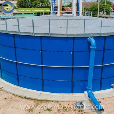 Verschraubte Wassertanks aus Stahl als Solewassertanks: Hergestellt mit speziellen inerten Schichten, um Flüssigkeitskonzentrationen mit hohem Salzgehalt standzuhalten.