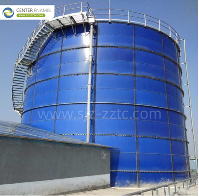 Erweiterte Biogasprojekte: GFS-Tanks+Doppelmembran-Dach für Abwasser von Schlachthäusern in Malaysia