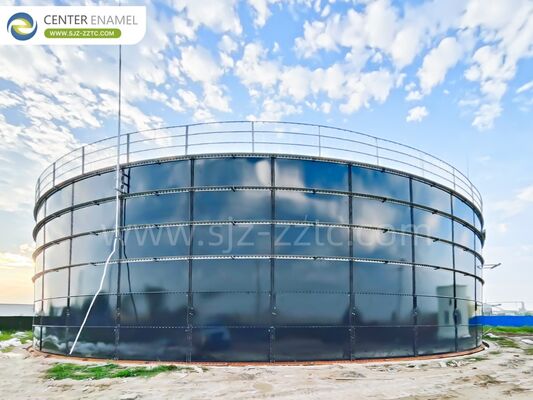 Verbesserung der Biogastechnologie: GFS-Tanks und Doppelmembran-Dächer für Haushaltsabfälle in Uganda