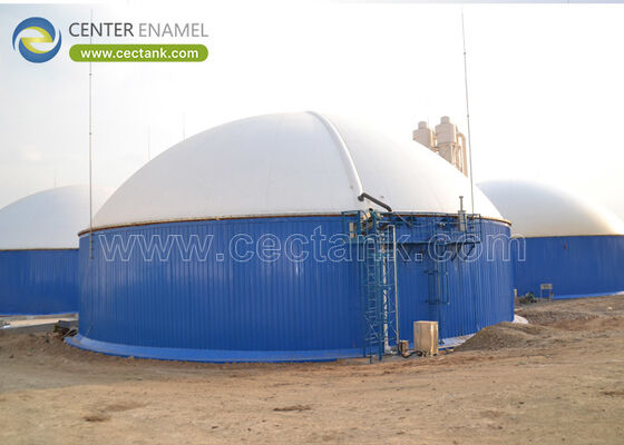 Biogas-Speichertank-Herstellerzentrum Emaille's zertifizierte verschraubte Speichersysteme