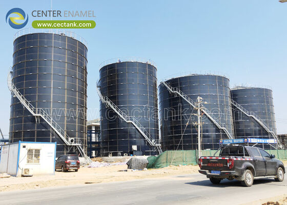 Leachat-Speichertanks Made in China Zertifizierte GFS-Leachat-Tanks aus Zentrum-Emaill