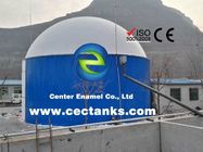 Schrauben Stahl Getreidespeicher mit Aluminium-Dome-Dach benutzerdefinierte Farbe