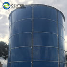 Porzellan-Emaillfarbe Regenwasserbehälter / 100 000 Gallonen Schraubstahl Regenwasserbehälter