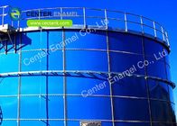 Glas auf Stahl geschmolzener Biogasspeicher mit UV-beständiger Beschichtung