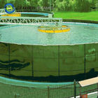 Dunkelgrüne Glas-Fusionsstahltanks / Zentrumsschmelz-GFS-Tanks für Meerwasser