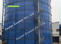 Glas-Geschmolzen-Stahl-Flüssigkeitsspeichertank für Abwasserbehandlungsprojekt