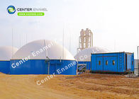 Wasserspeicher aus Stahl mit Schrauben für anaerobe Verdauer Biogasspeicher