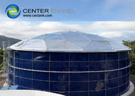 Biogasspeicher aus Glas, geschmolzen in Stahl, doppelte Beschichtung