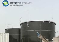 Biogasanlage Stahl-CSTR-Reaktor mit Schrauben und Dach
