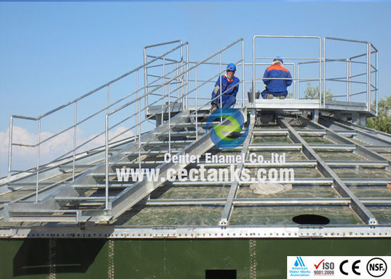 Sludge Holding Tanks Assembled by Glass-Fused-to-Steel Sheets: Durable and Reliable Solution for Wastewater Treatment