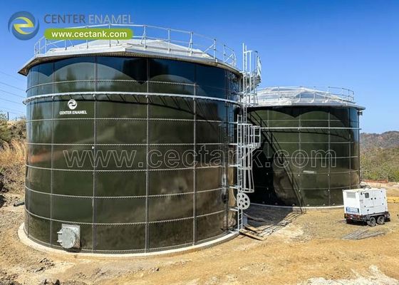 Glass Lined Steel Leachate Storage Tanks With Great Corrosion Resistance