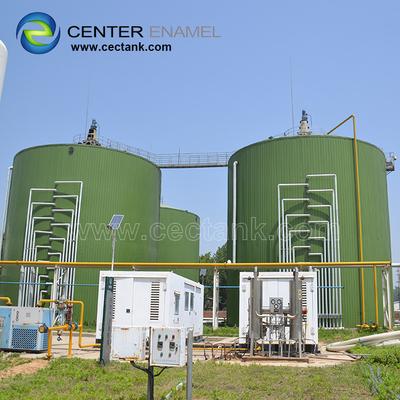Zentrum Enamel zur Verfügung stellen Glas-Fusions-Steel-SBR-Tanks für Abwasserbehandlungsprojekt