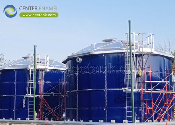Schnelle und kostengünstige Errichtung von Aluminium-Dom-Dächern für Abwasseranlagen