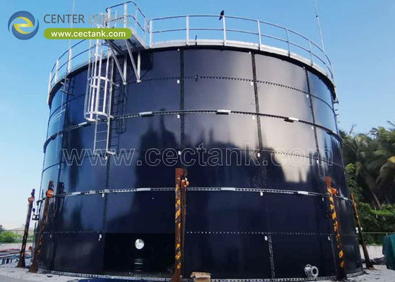 Industriewasserbehälter aus geschraubtem Stahl für die Fermentationsindustrie nach Zentrumsschmelz
