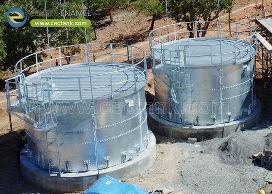 Korrosionsbeständige, verzinkte Stahltanks für Löschwasserreservoirs