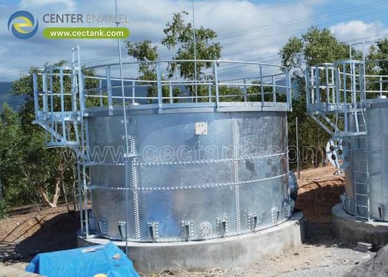 Umweltfreundlicher, feuerverzinkter Behälter als Komponente eines Regenwassernutzungssystems