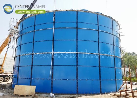Epoxybeschichtete Behälter für anaerobe Fermentation aus Stahl für kontrollierte Fermentationsprozesse bei der Erzeugung von Biogas