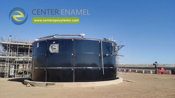 Epoxybeschichtete Stahl-Bolzbehälter für die Biogaslagerung in Gashaltern: Maximierung der Biogaskapazität